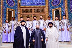 رئيس جامعة القرآن الإیرانیة یعبّر عن إعجابه بالمواهب القرآنية العراقية + صور