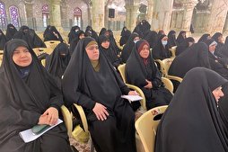 وفد مركز علوم القرآن بالعراق يحضر الملتقى القرآني النسوي في النجف + صور