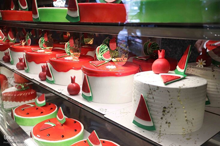 تقریر مصور | سوق مدينة "تبريز" عشية التقليد الإيراني "ليلة يلدا"