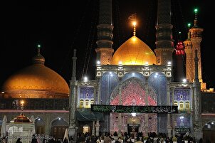 تقرير مصور | أجواء مرقد السيدة معصومة(س) في ليلة إستشهاد الامام الكاظم(ع)