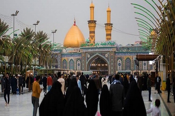 Holy shrine of Imam Hussein (AS) in Karbala