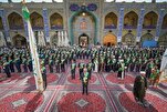 Imam Ali Shrine Flag Replaced Ahead of Auspicious Occasion