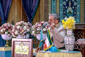 In Photos: Mosque of Jamkaran Hosts Quran Recitation Session in Sacred Defense Week