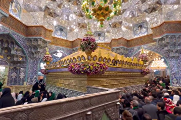 Qom Mausoleum on Birth Anniversary of Imam Sajjad (+Video)