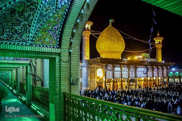 Holy Shrine of Imamzadeh Ahmad ibn Musa (AS), known as Shah Cheragh, in Shiraz