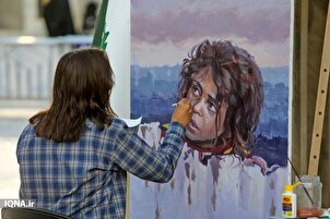 El Santuario Imam Ridha organiza un evento artístico en solidaridad con los palestinos