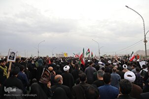 Funeral del presidente y canciller iraní en Qom