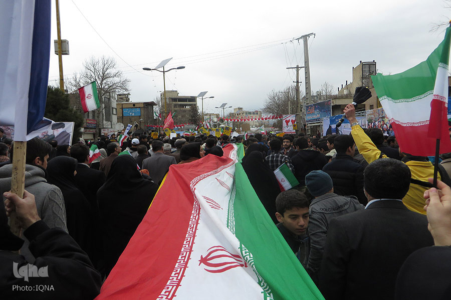 راهپیمایی یوم الله 22 بهمن/ خرم آباد