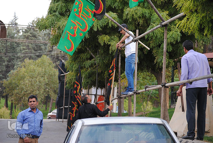 گزارش تصویری از آماده&zwnj;سازی زائرسرای اربعین شهرداری خرم&lrm;آباد