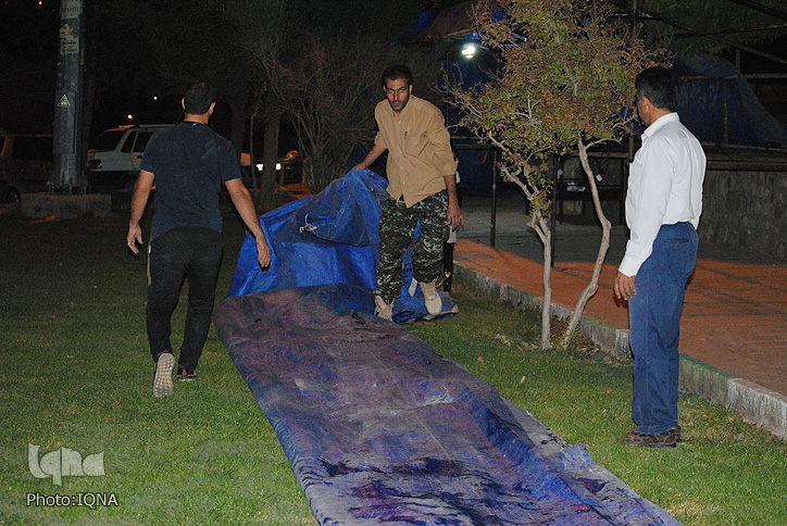 گزارش تصویری از آماده&zwnj;سازی زائرسرای اربعین شهرداری خرم&lrm;آباد