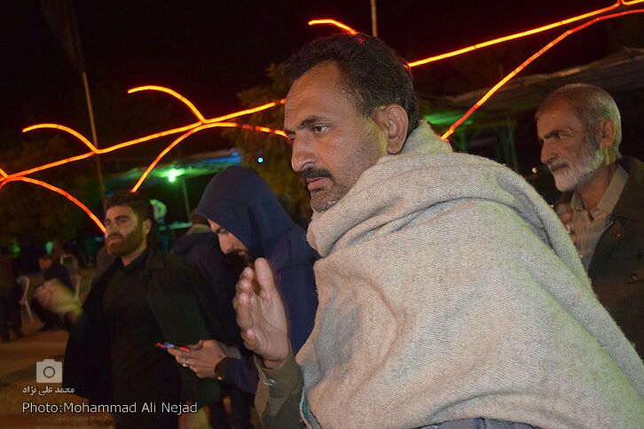 حضور زائران اربعین در موکب مردمی امام خامنه&zwnj;ای خرم&lrm;آباد