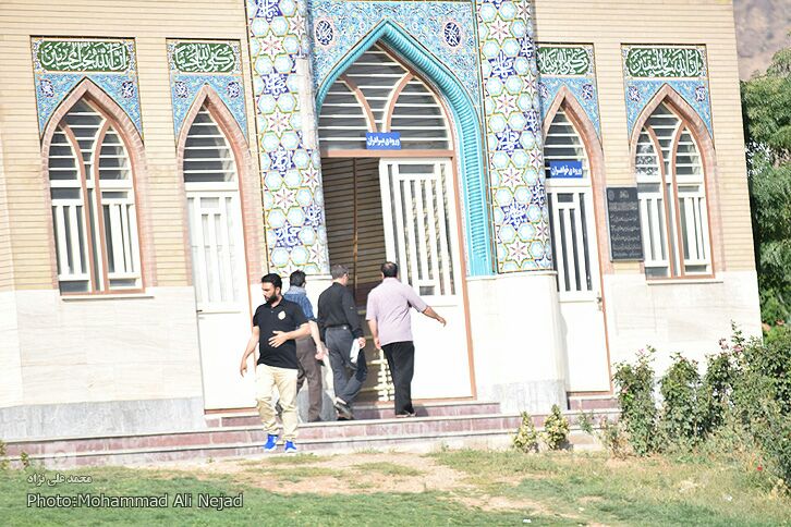 حضور زائران اربعین در موکب مردمی امام خامنه&zwnj;ای خرم&lrm;آباد