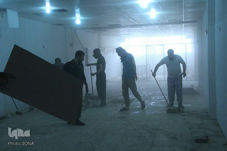 آماده سازی موکب های لرستان در نجف اشرف