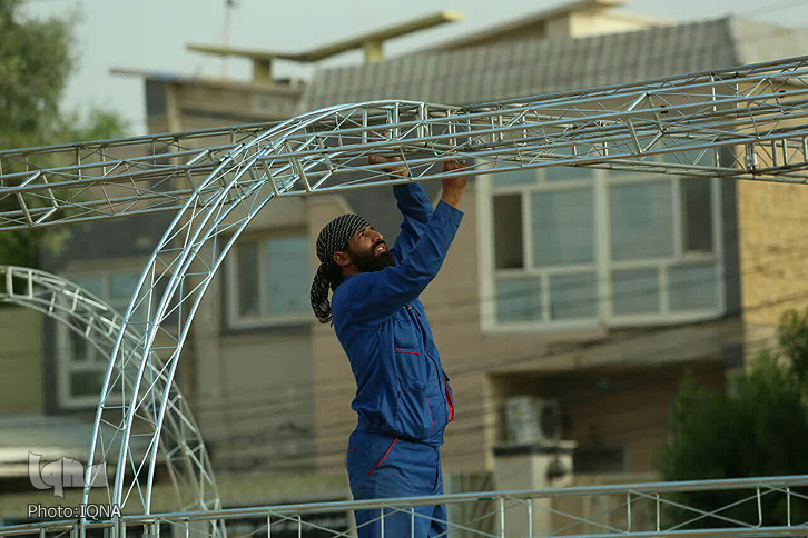 آماده سازی موکب های لرستان در نجف اشرف