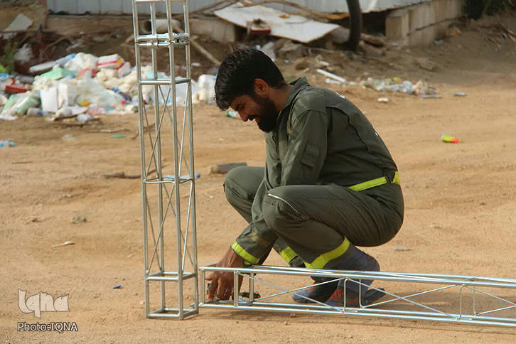 آماده سازی موکب های لرستان در نجف اشرف