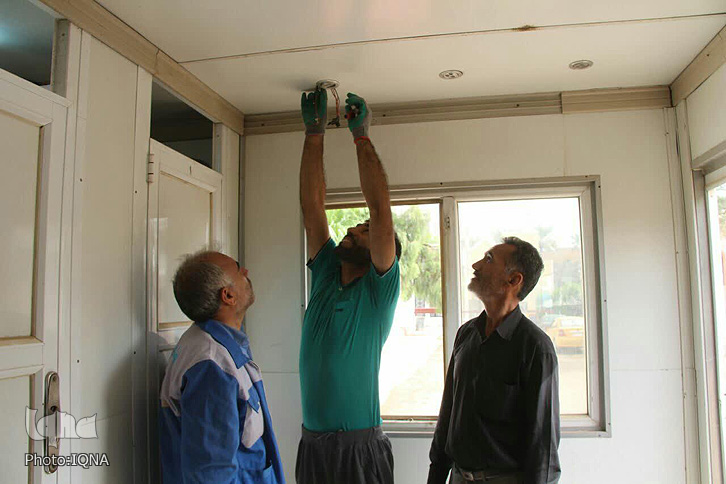 آماده سازی موکب های لرستان در نجف اشرف