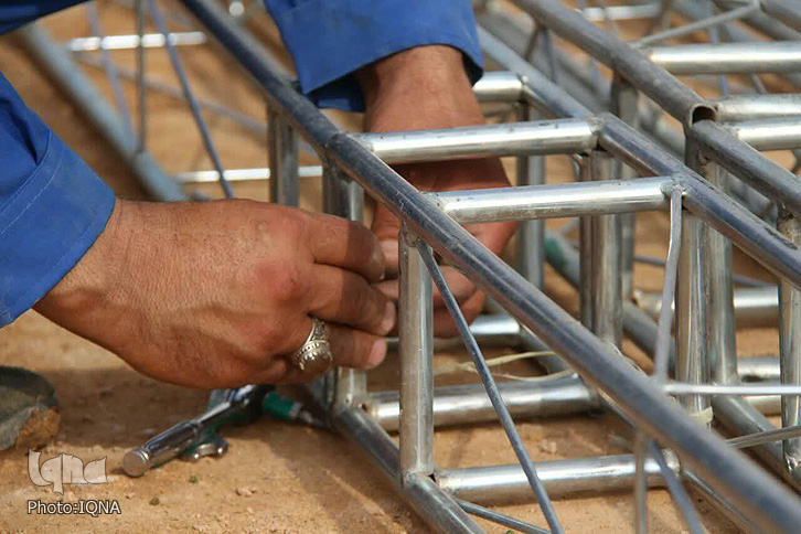 آماده سازی موکب های لرستان در نجف اشرف