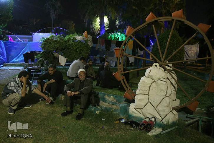 اسکان زائران اربعین حسینی در موکب ابوالفضل(ع) لرستان در نجف اشرف