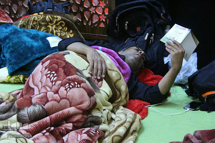 اسکان زائران اربعین حسینی در موکب ابوالفضل(ع) لرستان در نجف اشرف