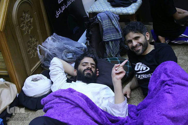 اسکان زائران اربعین حسینی در موکب ابوالفضل(ع) لرستان در نجف اشرف