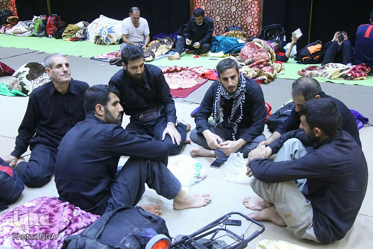 اسکان زائران اربعین حسینی در موکب ابوالفضل(ع) لرستان در نجف اشرف