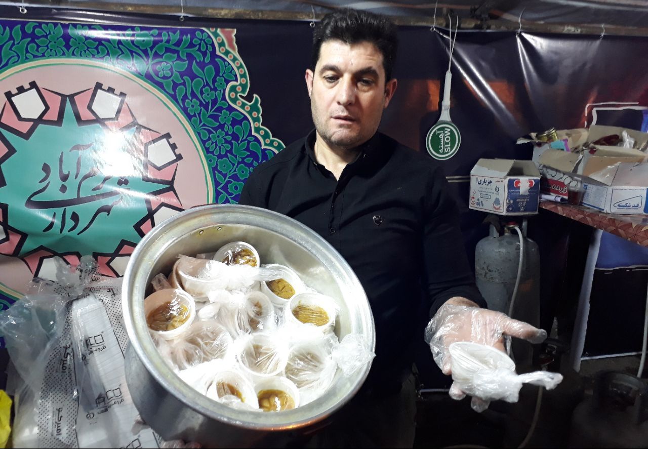 گزارش تصویری از خدمت‌رسانی شهرداری خرم‎آباد به زائران اربعین