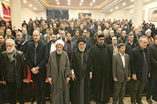 جشن انقلاب ایران و حزب‌الله در لبنان 
 