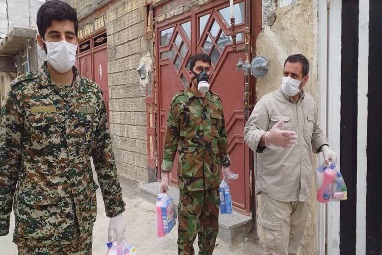 توزیع  ۱۰۰ هزار لیتر محلول ضدعفونی کننده در دلفان