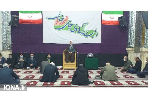 واقفان البرزی در سالروز شهادت امام هادی(ع) به سوگ نشستند + عکس