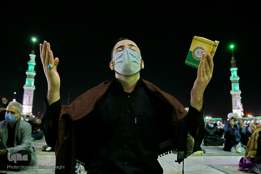 احیای شب بیست و یکم ماه رمضان مسجد مقدس جمکران