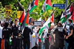 برپایی تظاهرات حمایت از مردم فلسطین در نیویورک و واشنگتن آمریکا