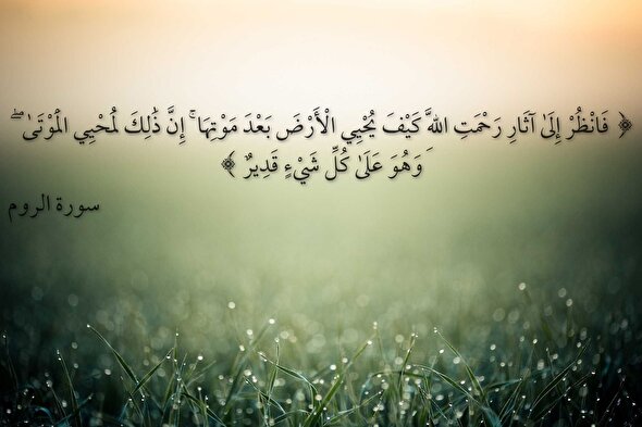 فیلم | تلاوت آیه «آثار رحمت» با صدای مهدی غلام‌نژاد