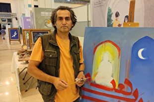 نمایشگاه قرآن؛ فضایی مناسب برای خلق آثار هنری + فیلم