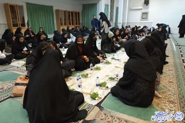 عکس | ضیافت افطاری در دانشگاه آزاد اسلامی کرج