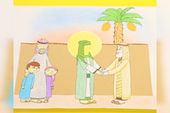 فیلم | همتِ عالی امیرالمؤمنین(ع) برای هدیه لبخند به چهره کودکان