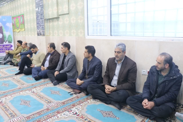 جشن ولادت امام علی(ع) در اداره کل منابع طبیعی لرستان