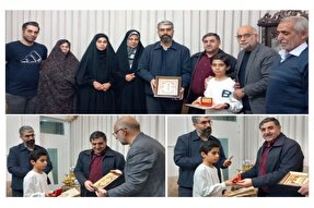 نوجوان حافظ قرآن در لرستان تجلیل شد