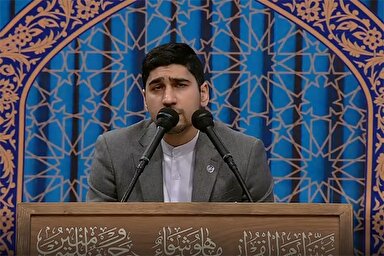 فیلم | تلاوت ترتیل «محمد خاکپور» در حضور رهبر معظم انقلاب