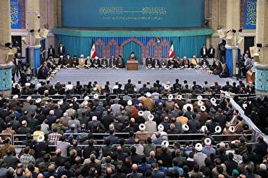 فیلم | بیانات رهبر معظم انقلاب در جمع شرکت‌کنندگان چهل‌ویکمین مسابقات بین‌المللی قرآن