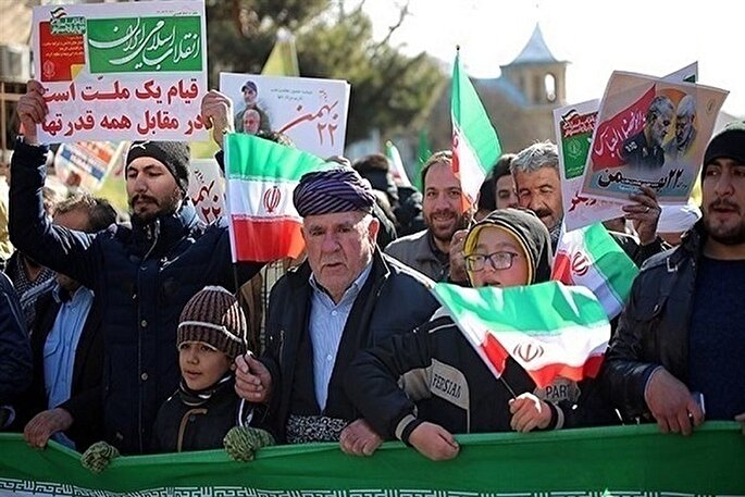 مسیر‌های راهپیمایی یو‌م الله ۲۲ بهمن در کردستان اعلام شد