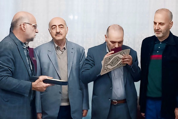 دیدار فعالان قرانی لرستان با جانباز دوران دفاع مقدس