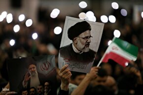 مراسم وداع با رئیس‌جمهور شهید در مصلی امام خمینی(ره)