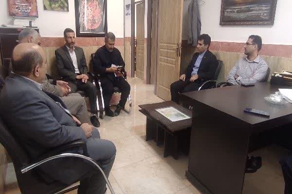 دیدار دبیر ستاد مردمی جشن غدیر در خرم‎آباد با رئیس جهاددانشگاهی لرستان