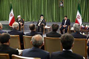 فیلم |‌ بیانات رهبر معظم انقلاب در دیدار اعضای هیئت دولت سیزدهم