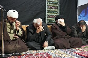 عکس | مراسم عزاداری سیدالشهدا(ع) در روستای اصلانشاه سلسله