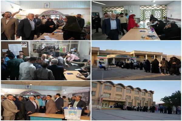 بازدید استاندار لرستان از شعب اخذ رأی