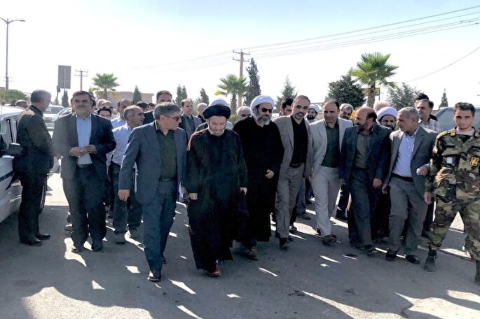 عکس | استقبال کوهدشتی‌ها از امام جمعه این شهرستان