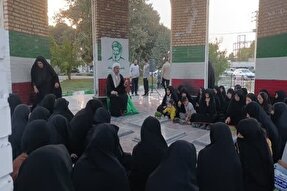 عکس | پویش مردمی «راه نصرالله» در کوهدشت