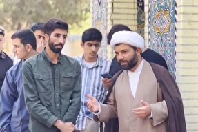 فیلم | دانشجویان دانشگاه فرهنگیان لرستان در اردوی راهیان نور