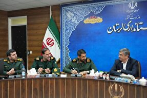 عکس | دیدار نیروهای مسلح لرستان با استاندار